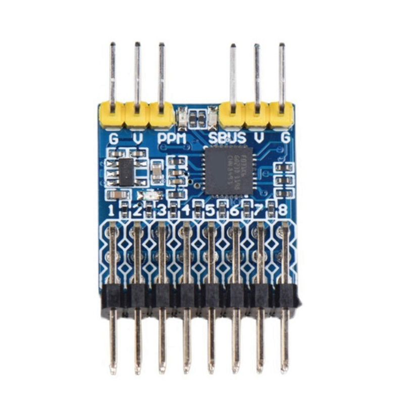 Receiver Sbus 8Ch - AS96-SPP-SBUS 8CH Converter For PPM PWM
