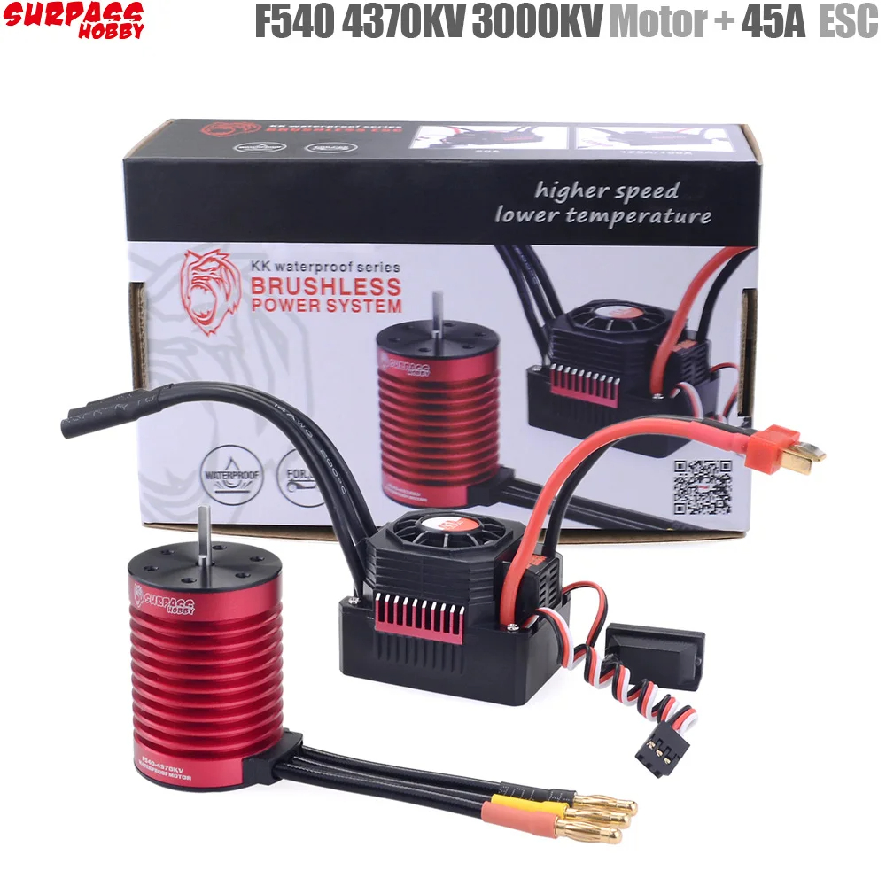 SURPASS HOBBY KK Waterproof Co - огляд і ціна Rc Hobby Motor