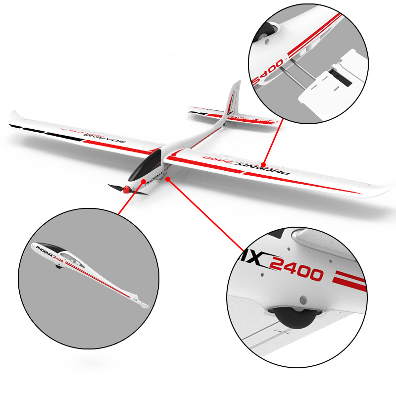 Volantex 759-3 Phoenix 2400 24 - огляд і ціна Rc Plane Hobby Zone