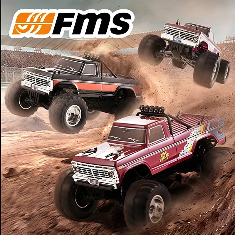 Hobby‑Grade FMS 1/10 Ford F100 - огляд і ціна Rc Hobby Grade Monster Truck
