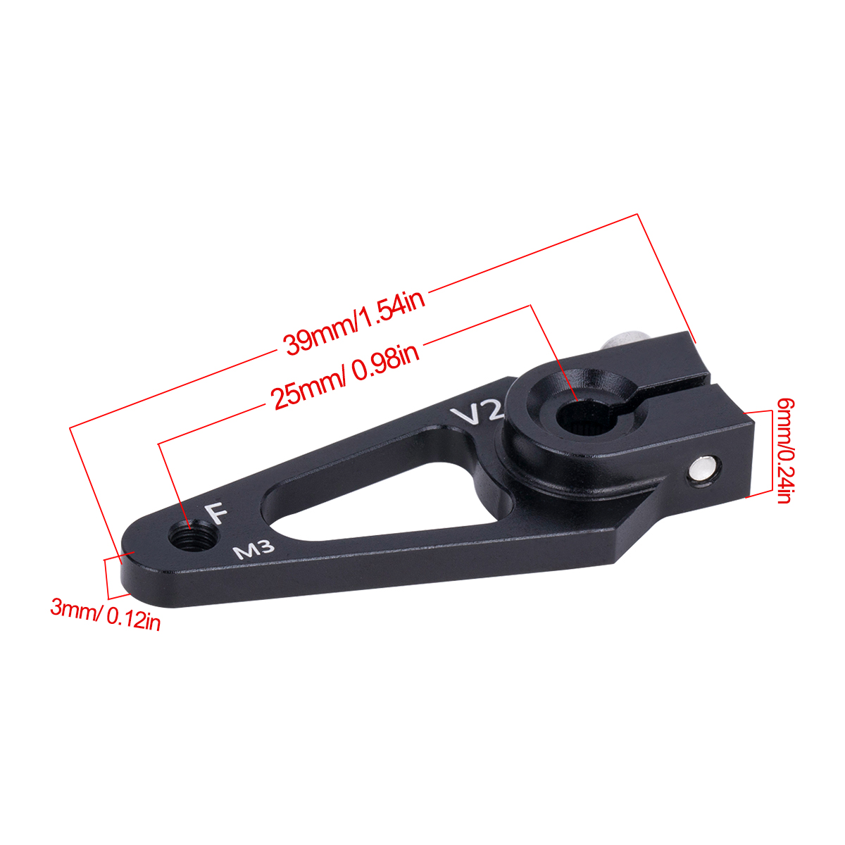 7075 Aluminum 25T Servo Horn M - огляд і ціна Rc Hobby Shops