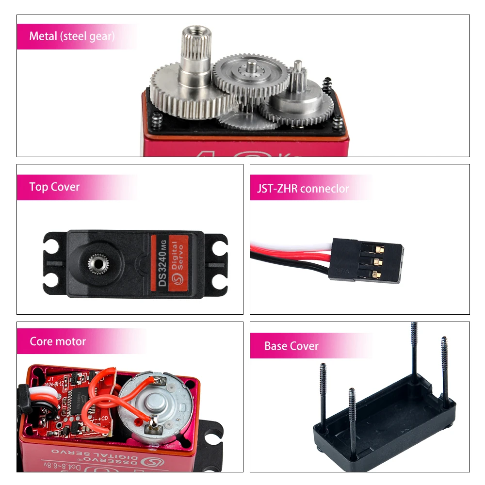 40KG Dsservo DS3240 Large Torq - огляд і ціна Rc Hobby Shops