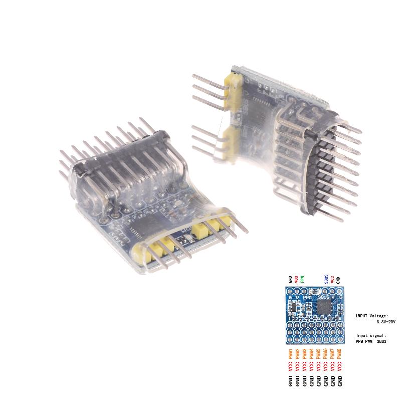 1/2Pcs SPP-SBUS PPM PWM Signal - огляд і ціна Receiver Sbus 8Ch