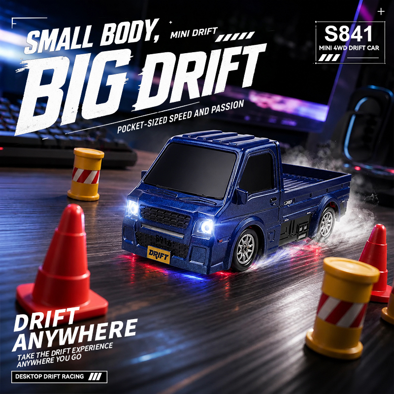 NEW S840 4WD RC Drift Racing C - огляд і ціна Rc Hobby Grade Truck