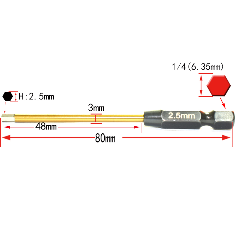 1/4Hex Screwdriver Set RC Repa - огляд і ціна Rc Plane Hobby Zone