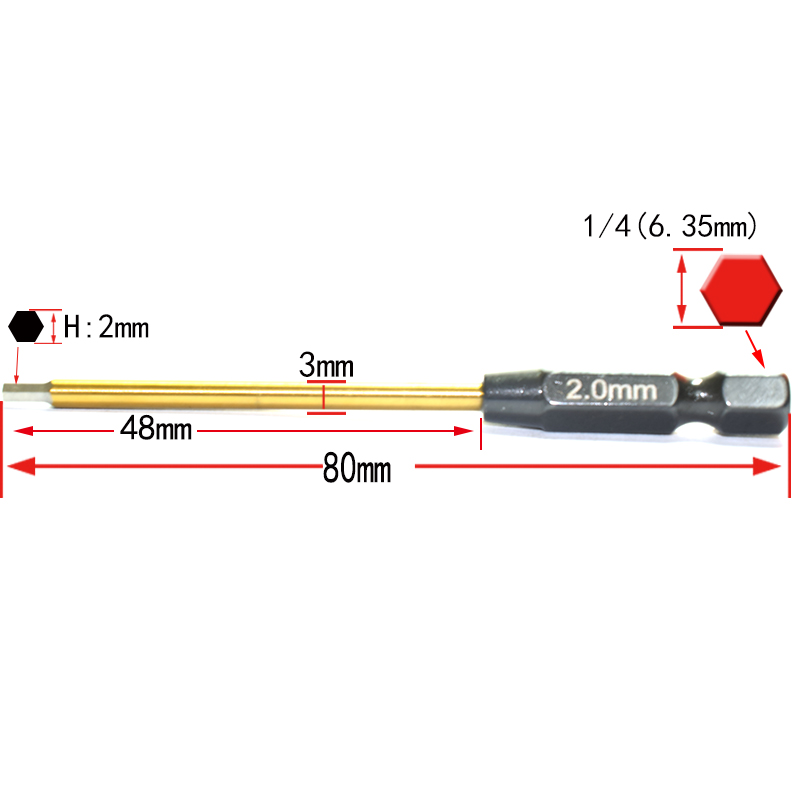 1/4Hex Screwdriver Set RC Repa - огляд і ціна Rc Plane Hobby Zone