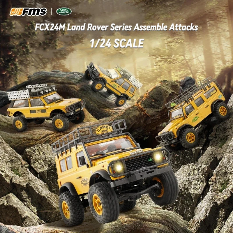 FMS 1/24 Land Rover Defender R - огляд і ціна Rc Hobby Land