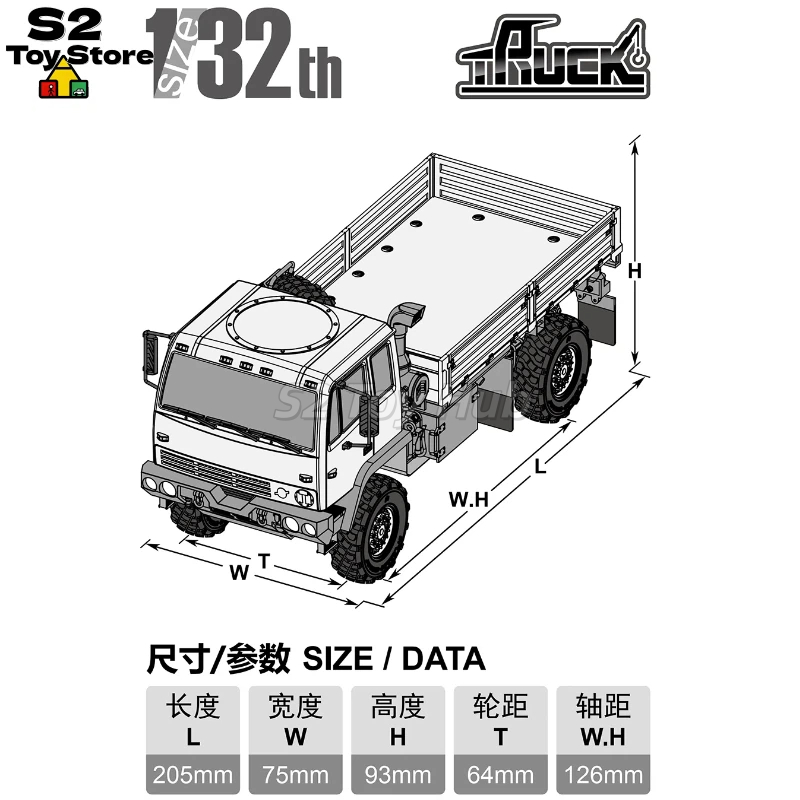 Orlandoo Hunter OH32M01 1/32 S - огляд і ціна Rc Hobby Grade Truck