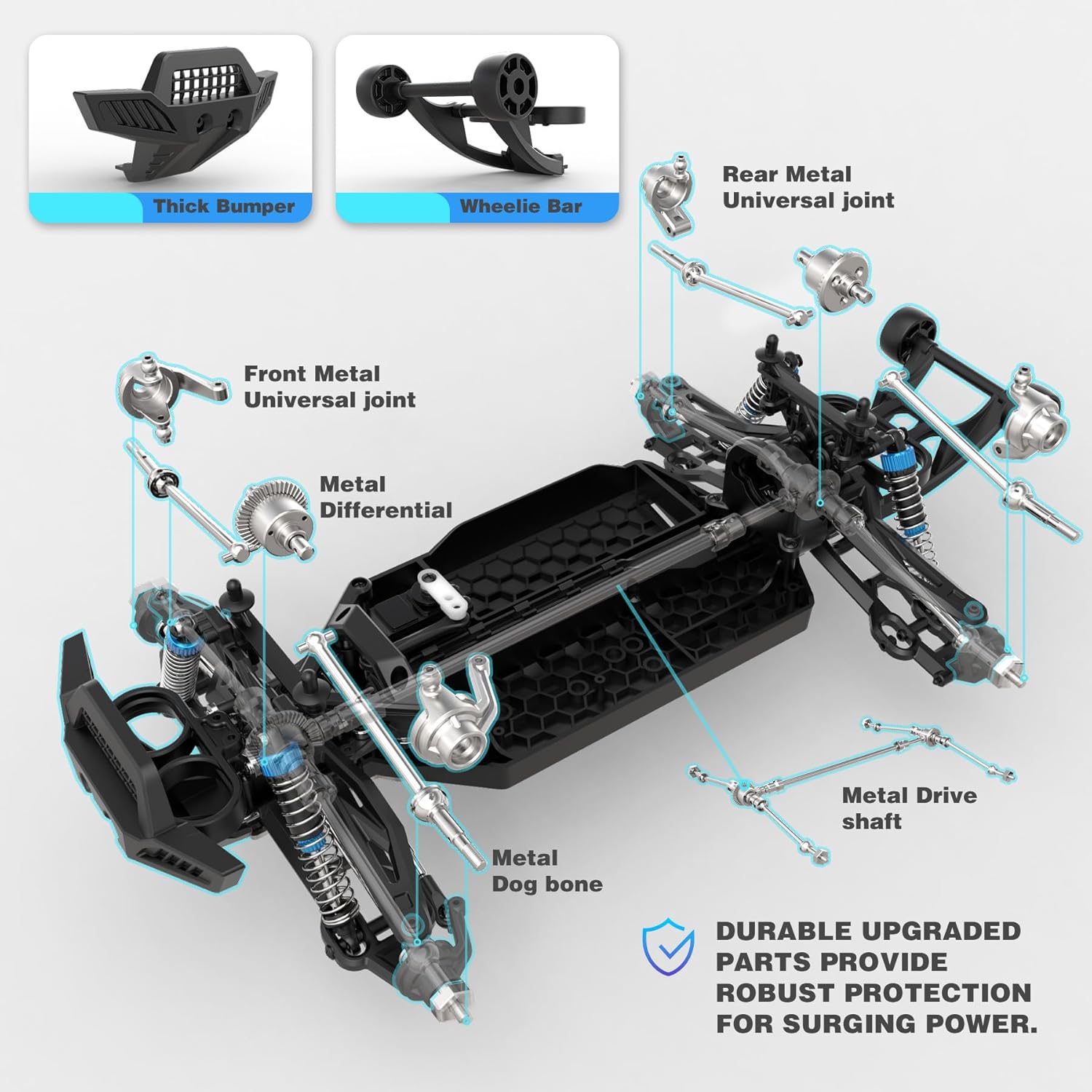 60+ KMH Brushless RC Monster T - огляд і ціна Rc Hobby Grade Monster Truck