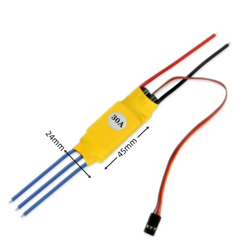 HW30A 40A Brushless ESC Banana - огляд і ціна Rc Plane Hobby Zone