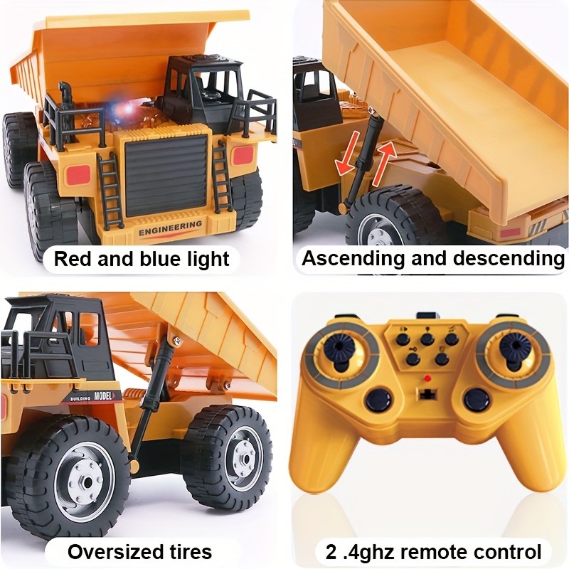 1:20 Scale 4WD RC Dump Truck 1 - огляд і ціна Rc Hobby Grade Truck