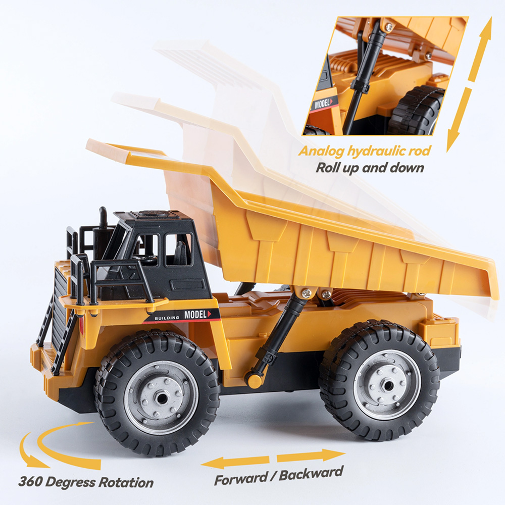 1:20 Scale 4WD RC Dump Truck 1 - огляд і ціна Rc Hobby Grade Truck