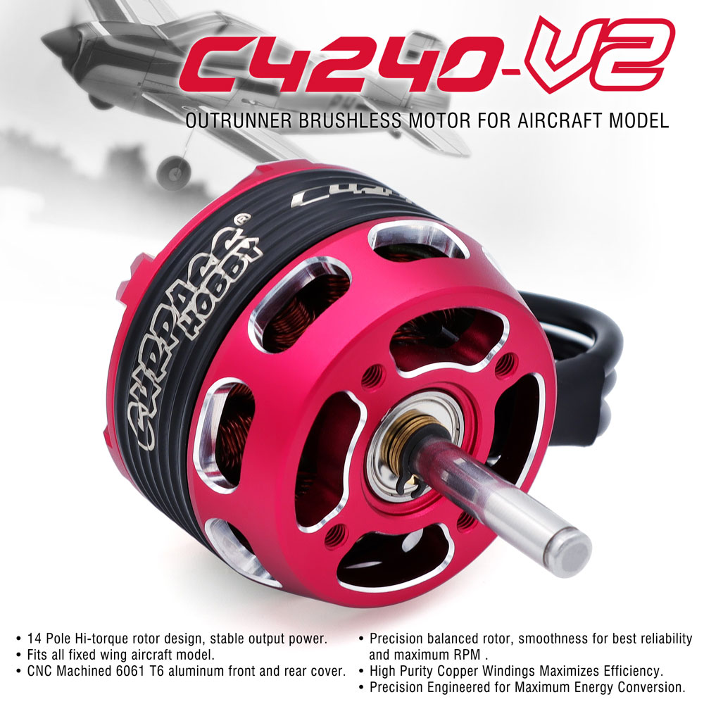 SURPASS HOBBY C4240 750KV/850K - огляд і ціна Rc Hobby Motor