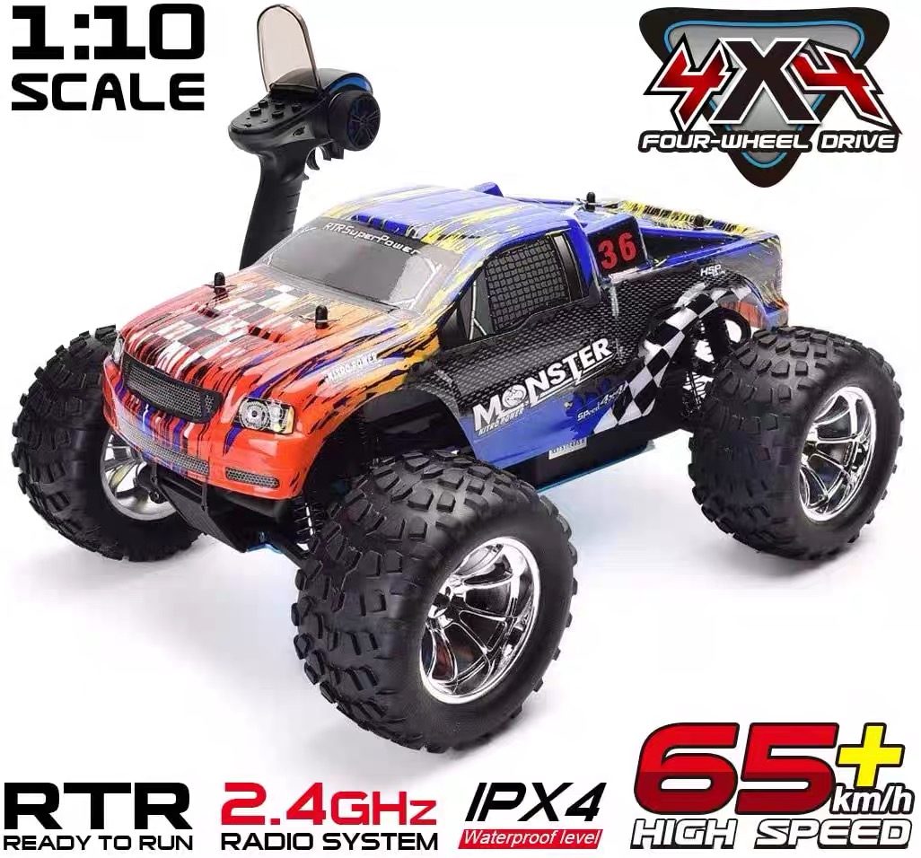 HSP RC Truck 1:10 Scale Nitro  - огляд і ціна Rc Hobby Grade Truck