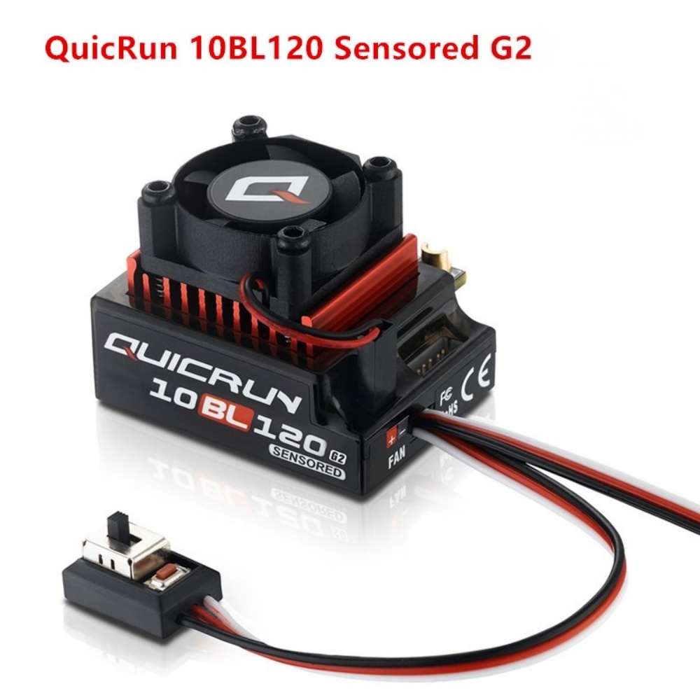 FATJAY Hobbywing QUICRUN-10BL- - огляд і ціна Rc Hobby Motor